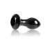 Скляна пробка NS Novelties CRYSTAL GEM BLACK