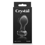 Скляна пробка NS Novelties CRYSTAL GEM BLACK