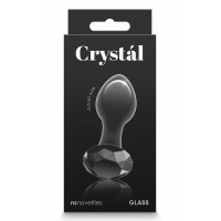 Скляна пробка NS Novelties CRYSTAL GEM BLACK