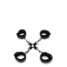Система Фіксації манжети з пряжками WHIPSMART DIAMOND HOGTIE BLACK