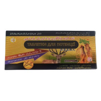 Пігулки для підвищення потенції з оленього пеніса з женьшенем (ціна за пачку, 12 табл. + 12 капсул)