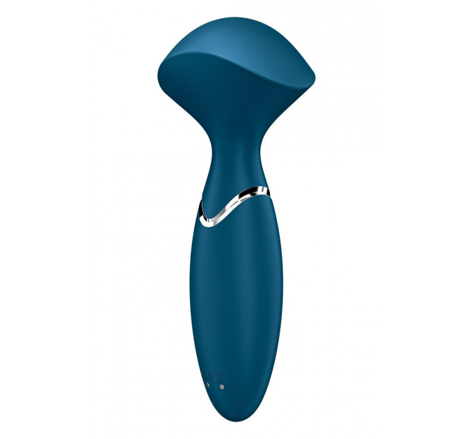 Універсальний компактний масажер Satisfyer Mini Wand-er синій