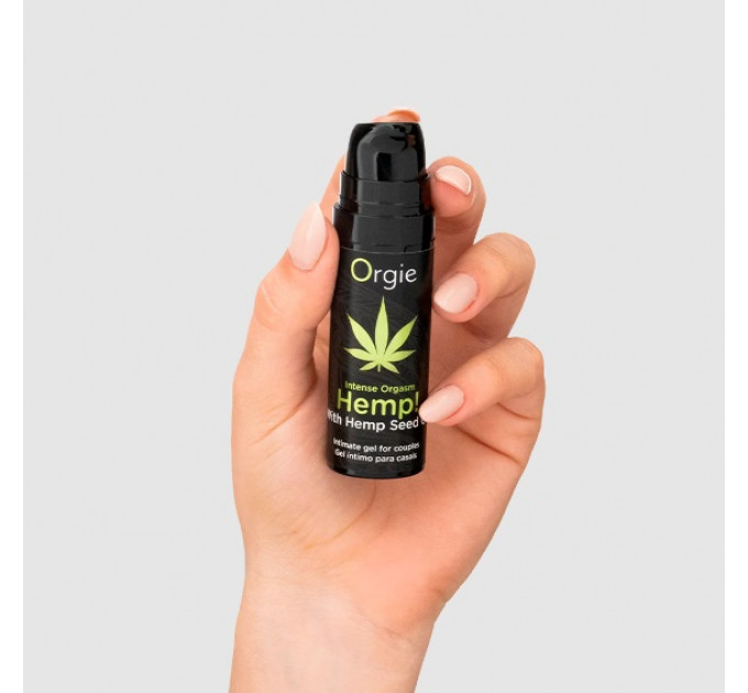 Усилитель оргазма "Intense Orgasm Hemp" с маслом каннабиса Orgie