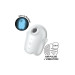 Вакуумный вибратор Satisfyer Glowing Ghost светится в темноте, белый, 8.4 см