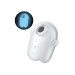 Вакуумный вибратор Satisfyer Glowing Ghost светится в темноте, белый, 8.4 см