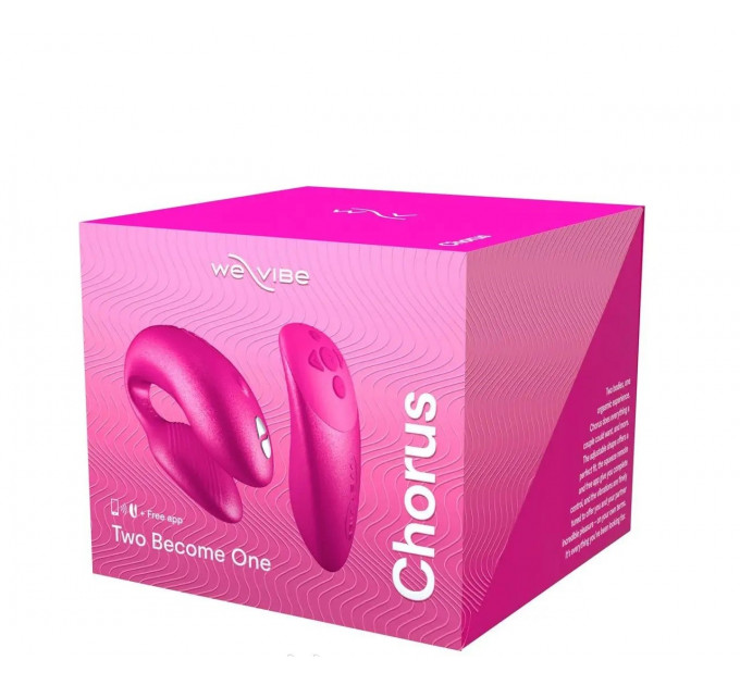 Вибромассажер для пар We-Vibe Chorus, Pink