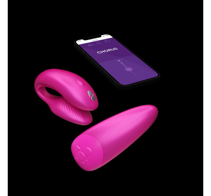 Вибромассажер для пар We-Vibe Chorus, Pink