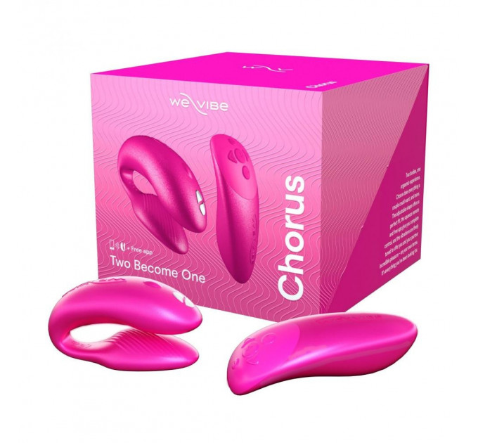 Вибромассажер для пар We-Vibe Chorus, Pink