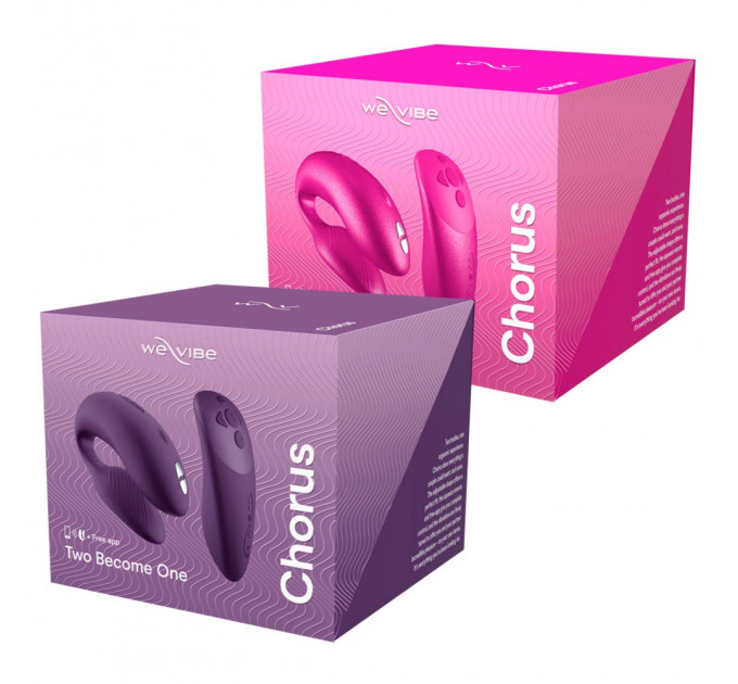 Вибромассажер для пар We-Vibe Chorus, Pink