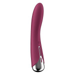 Вібратор для точки G Satisfyer Spinning Vibe 1 із ротацією, червоний