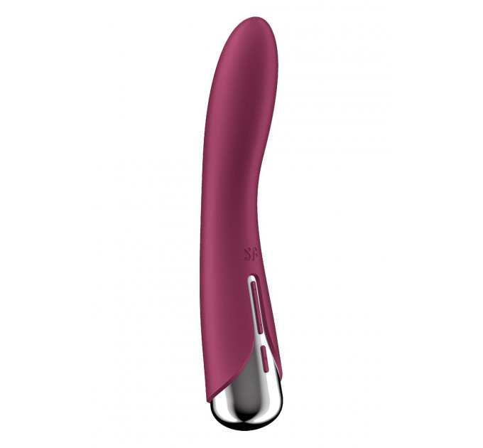 Вібратор для точки G Satisfyer Spinning Vibe 1 із ротацією, червоний