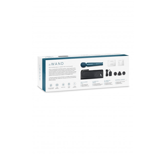 Вибратор микрофон Le Wand RECHARGEABLE MASSAGER, тихоокеанский синий