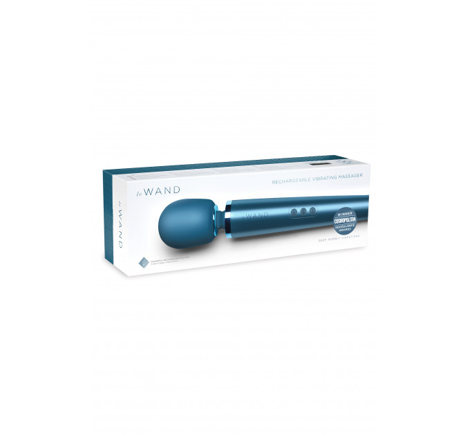 Вибратор микрофон Le Wand RECHARGEABLE MASSAGER, тихоокеанский синий