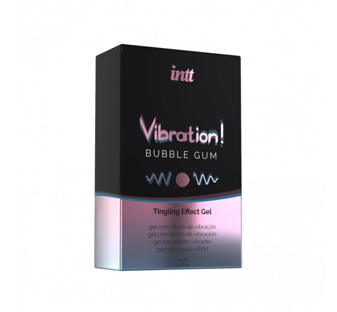 Рідкий вібратор Intt Vibration Bubble Gum 15 мл