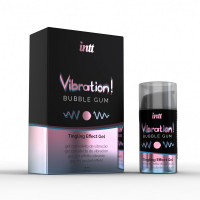 Жидкий вибратор Intt Vibration Bubble Gum 15 мл Жидкий вибратор Intt Vibration Bubble Gum 15 мл