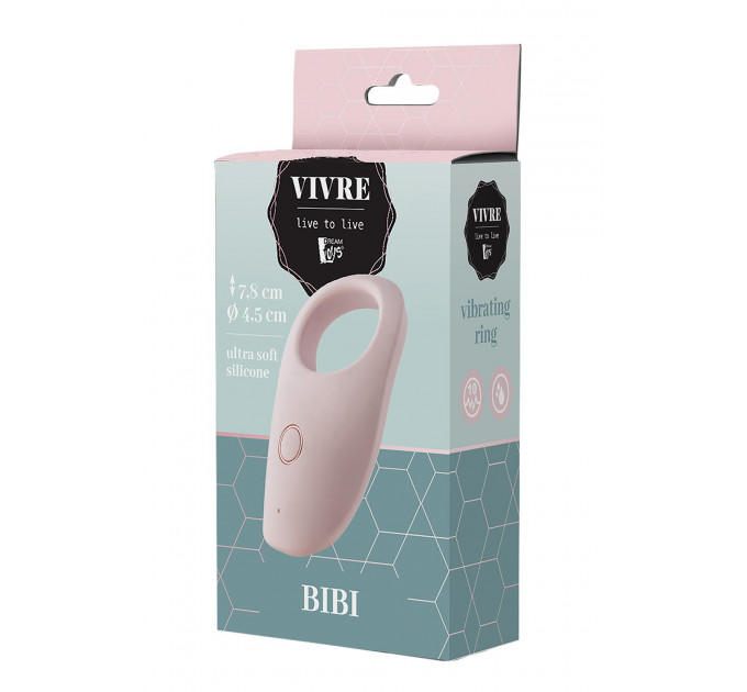 Кольцо эрекционное с вибрацией Dream Toys VIVRE COCKRING BIBI