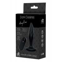 Волнистая анальная пробка с пультом управления.DARK DESIRES ANGELINA