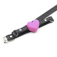 Кляп серце Silicone Luxury Fetish Pink