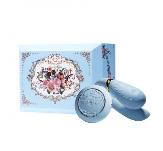 Вибромассажер для пар с функцией управления со смартфона ZALO Fanfan Set, Royal Blue