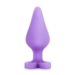 Анальна пробка PLAY WITH ME CANDY HEART FUCK ME PURPLE
