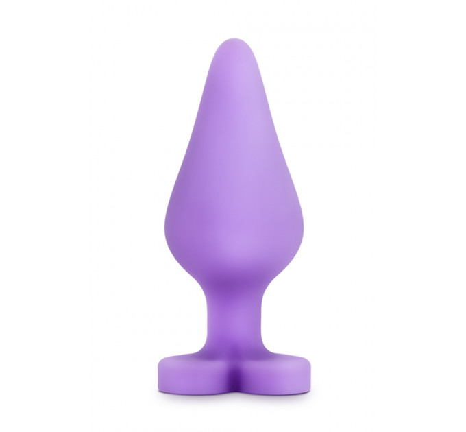 Анальна пробка PLAY WITH ME CANDY HEART FUCK ME PURPLE