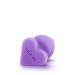 Анальна пробка PLAY WITH ME CANDY HEART FUCK ME PURPLE