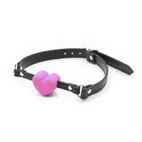 Кляп серце Silicone Luxury Fetish Pink