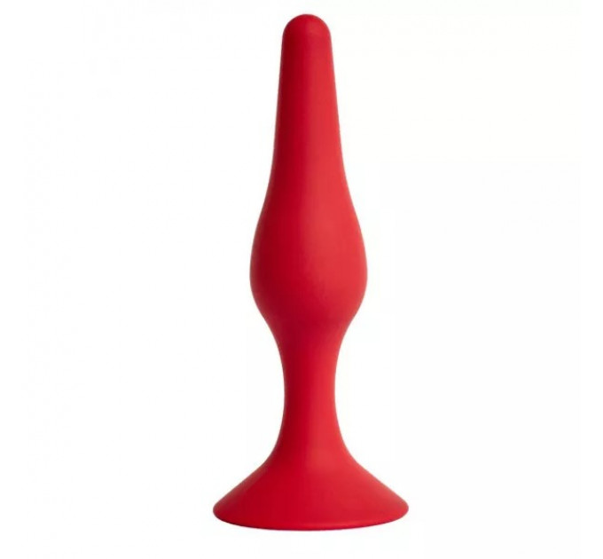 Анальная пробка Loveshop 10,5 см RED