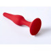 Анальная пробка Loveshop 10,5 см RED