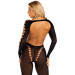 Бодистокинг Leg Avenue Reckless Intentions с вырезами, черный, One Size