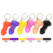 Брелок у вигляді пеніса на пружині Roomfun SEXY MOBILE Key Ring помаранчевий