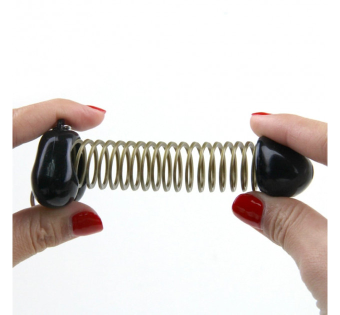 Брелок у вигляді пеніса на пружині Roomfun SEXY MOBILE Key Ring помаранчевий