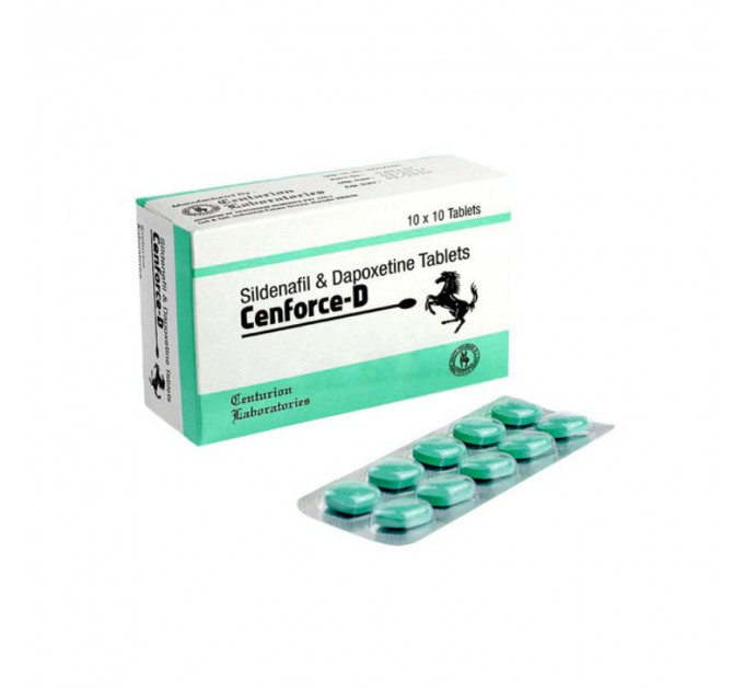 CENFORCE D (Виагра + Дапоксетин) (цена за пластину 10 таблеток)