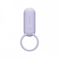 Эрекционное кольцо с вибрацией SVR Iroha для пары, силиконовое, сиреневое, 9 х 3.8 см