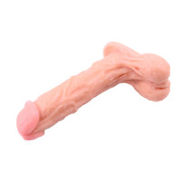 Фаллоимитатор реалистичный с мошонкой Chisa Ballsy Super Cock, бежевый