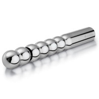 Фаллоимитатор для электростимуляции Mystim Bal(l)zac, металлик