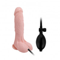 Фаллоимитатор с накачкой реалистичный Inflateable Dildo, 18.8 см