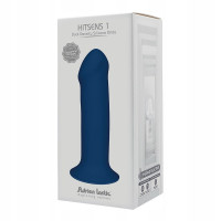 Фалоімітатор термореактивний Adrien Lastic Hitsens 1 на присосці, синій