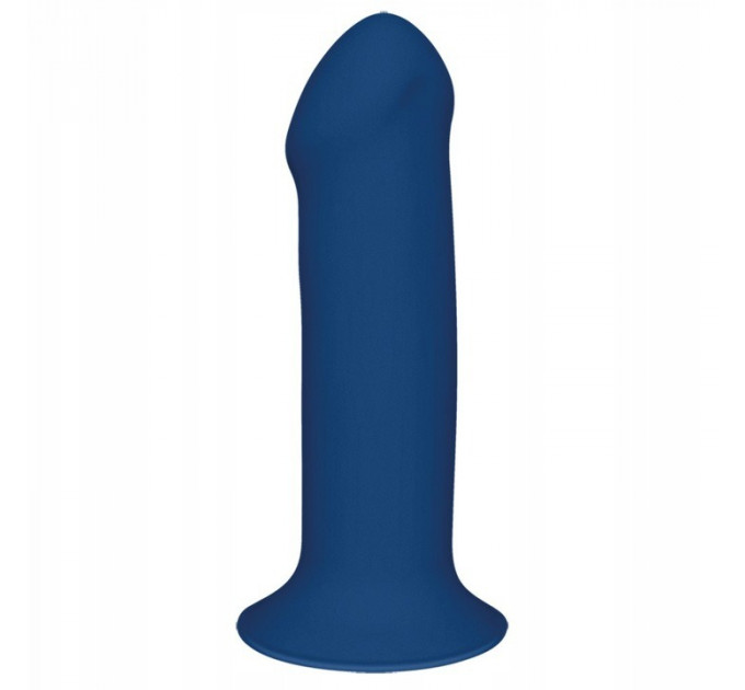 Фаллоимитатор термореактивный Adrien Lastic Hitsens 1 на присоске, синий