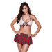 Форма школярки 2-PIECE SCHOOL GIRL UNIFORM WHITE-RED