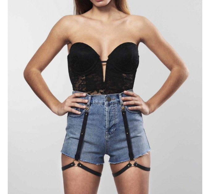 Гартери Bijoux MAZE - Shorts Garter Black