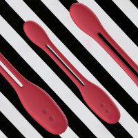 Гибкий вибратор для пар Every Night Toys Flexible с двумя моторчиками, красный