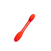 Гибкий вибратор для пар Every Night Toys Flexible с двумя моторчиками, красный
