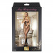 Комбинезон в крупную сетку Star Night Fishnet Bowknot Bodystocking синий, XS-M