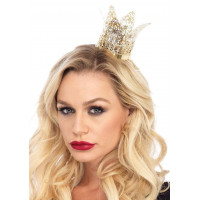 Корона миниатюрная Leg Avenue золотистая Filigree crown