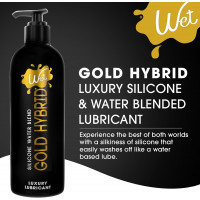 Лубрикант Wet Gold Hybrid водно-силиконовый, 475 мл