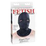 Маска-шолом на всю голову Pipedream Fetish Fantasy Zipper Face з блискавками One Size