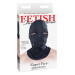Маска-шолом на всю голову Pipedream Fetish Fantasy Zipper Face з блискавками One Size