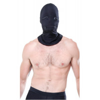 Маска-шолом на всю голову Pipedream Fetish Fantasy Zipper Face з блискавками One Size