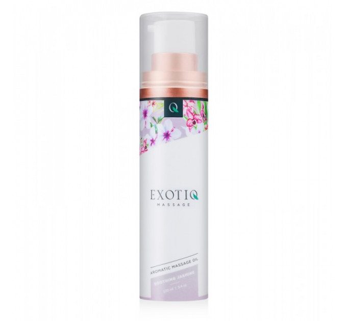 Масажна олія з ароматом Жасміну, 100 мл Exotiq Massage Oil Soothing Jasmine